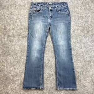Short & Sexy Series Women's Size 11 Blue Wash Bootcut Jeans Denim Pants